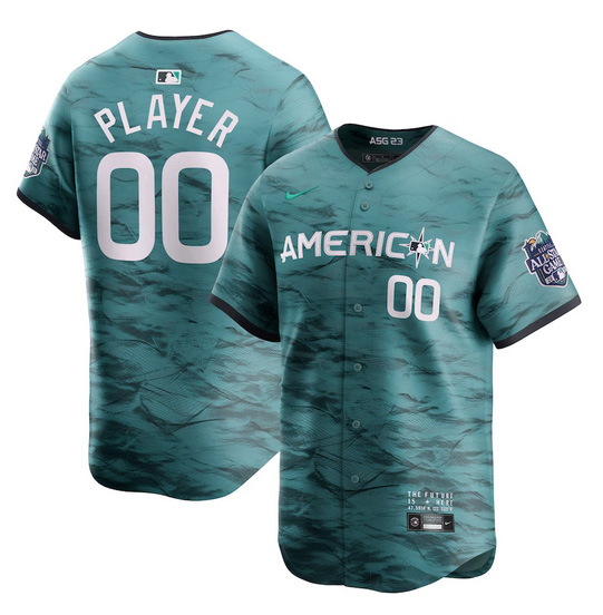 Mens American League Nike Teal 2023 MLB All-Star Game Pick-A-Player Customized Limited Jersey